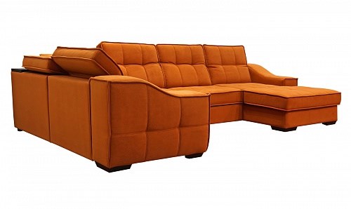 Угловой диван N-11-M (П1+ПС+УС+Д2+Д5+П1) в Энгельсе - изображение 3
