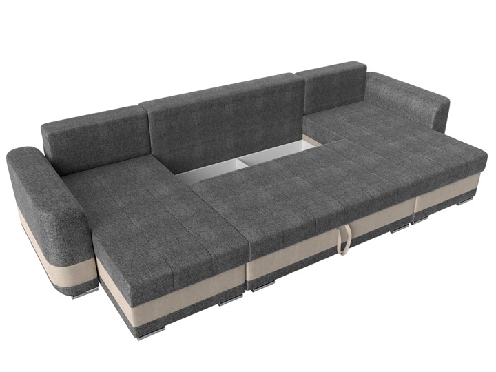 П-образный диван Честер, Серый/бежевый (рогожка) в Саратове - изображение 6