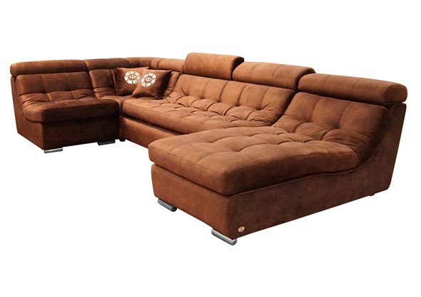 П-образный диван F-0-M Эко (ПС+УС+Д2+Д4) в Энгельсе - изображение