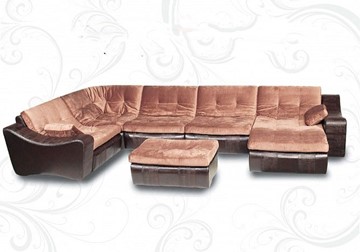 П-образный диван Плимут-Лувр 410х230х175 в Саратове - предосмотр 1
