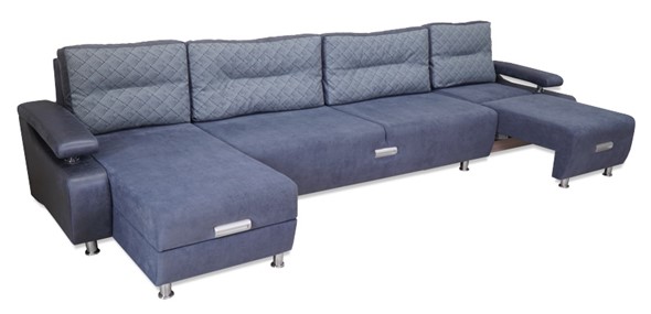 П-образный диван Престиж-15 микс в Энгельсе - изображение