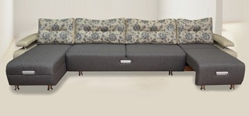 П-образный диван Престиж-15 микс в Саратове - предосмотр 1