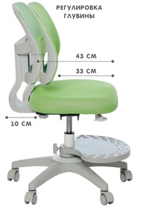 Кресло растущее Holto-22 зеленое в Саратове - предосмотр 3