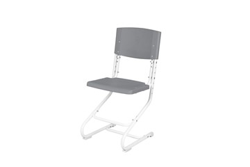 Детский стул СУТ.01 Пластик (рост от 130 см), Серый в Энгельсе