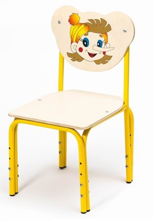 Детский растущий стул Буратино (Кузя-БР(1-3)БЖ) в Саратове - изображение