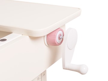 Детский стол-трансформер Mealux Oxford Max, Белый/Розовый в Саратове - предосмотр 4