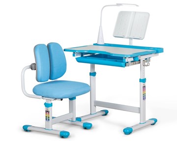 Комплект из растущего стола и кресла Mealux EVO BD-23 Blue в Энгельсе