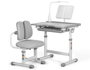 Комплект из растущего стола и кресла Mealux EVO BD-23 Grey в Энгельсе