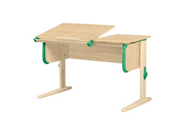 Растущий стол 1/75-40 (СУТ.25) Бежевый/Бежевый/Зеленый в Саратове