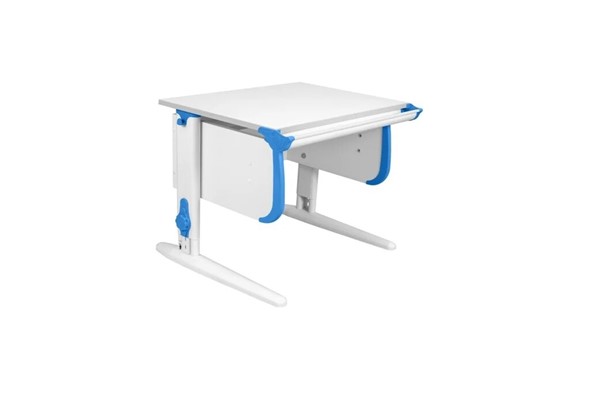 Детский стол-трансформер 1/75 (СУТ.24) белый/белый/Синий в Энгельсе - изображение