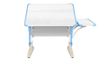 Детский стол-трансформер 4/75 (СУТ.41) + Polka_b 4/550 Рамух белый/бежевый/ниагара в Энгельсе