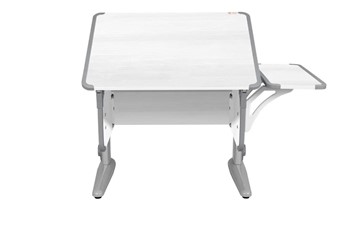 Детский стол-трансформер 4/75 (СУТ.41) + Polka_b 4/550 Рамух белый/серый/серый в Саратове