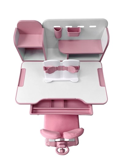 Парта растущая + стул Vivo Pink FUNDESK в Энгельсе - изображение 6