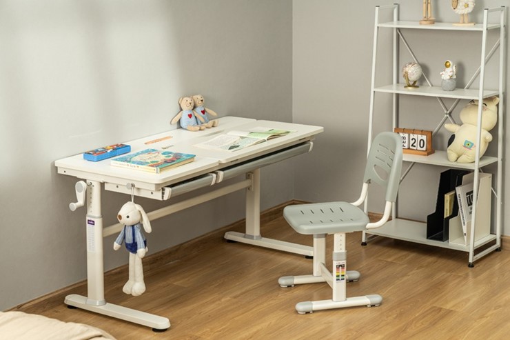Детский стол-трансформер Iris Grey Cubby в Саратове - изображение 5