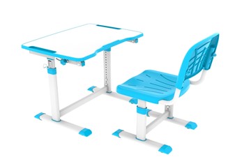Растущий стол и стул Olea blue в Саратове - предосмотр