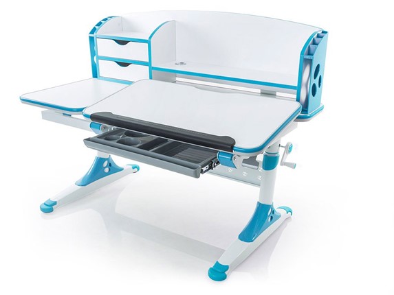 Детский стол-трансформер Mealux Aivengo-L, EVO-720 WB, синяя в Энгельсе - изображение