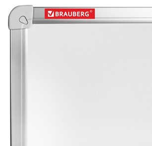 Доска магнитно-маркерная BRAUBERG 80х100 см, алюминиевая рамка в Саратове - предосмотр 2