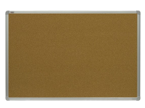 Пробковая доска для объявлений 2х3 OFFICE, TСA129, 90х120 см, алюминиевая рамка в Саратове - изображение