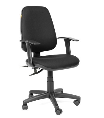 Кресло CHAIRMAN 661 Ткань стандарт 15-21 черная в Балаково - изображение