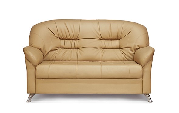 Прямой диван Парм двухместный, экокожа в Энгельсе - изображение