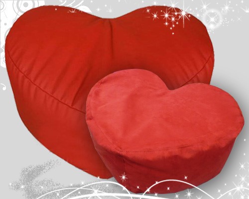 Кресло-мешок Сердце-пуф в Саратове - изображение
