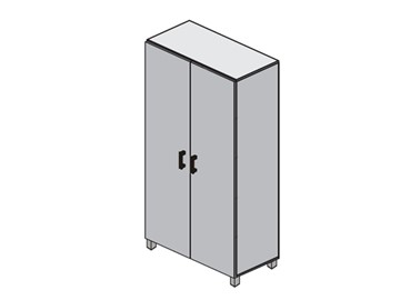Шкаф-гардероб Born В-701.2 с замком 900х450х2054 мм в Энгельсе